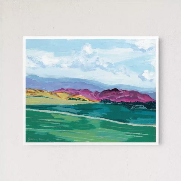 Central Valley Hills The Crafted Prints
