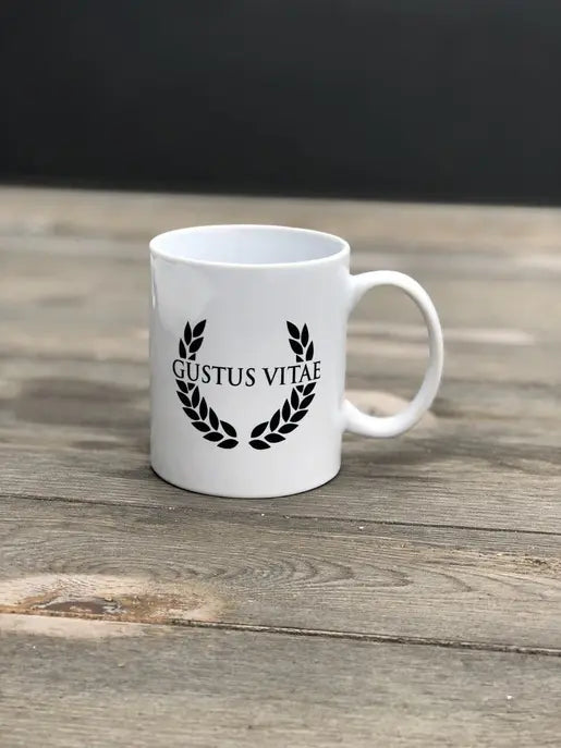 Ceramic Coffee Mug Gustus Vitae
