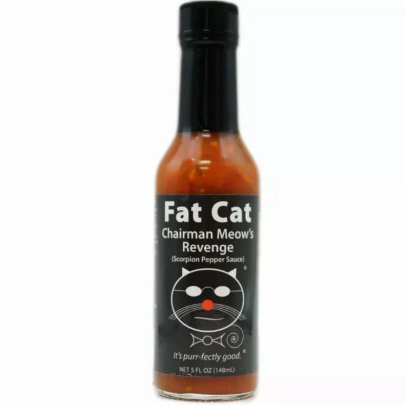 Chairman Meow's Revenge Scorpion Pepper Sauce Fat Cat Gourmet Hot Sauces