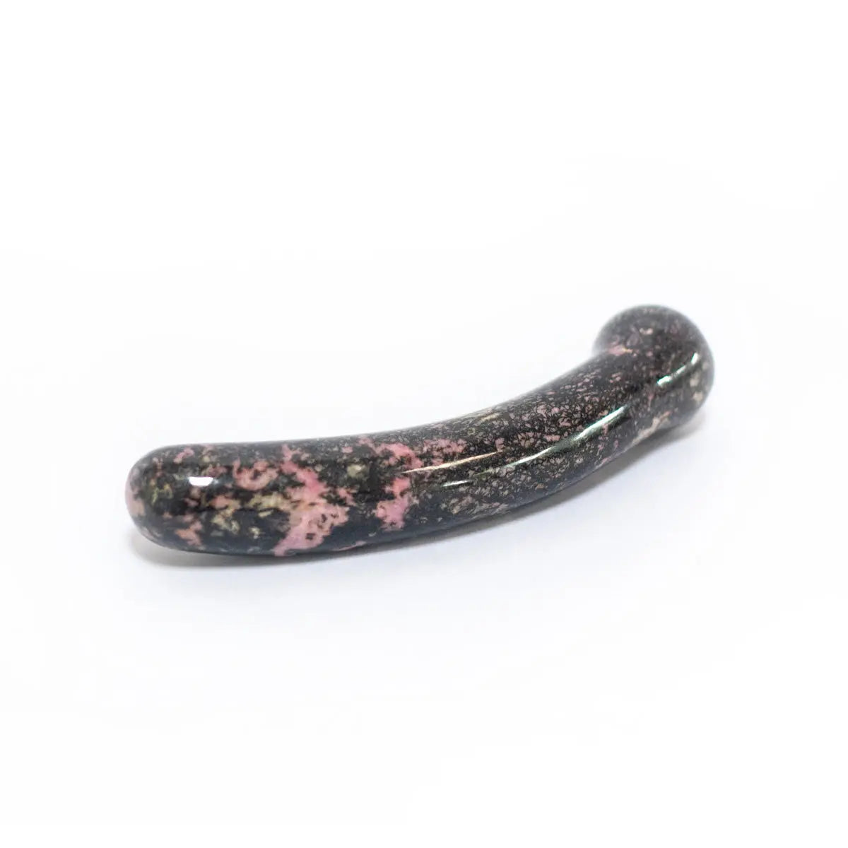 Chakrubs Anahata Curve Rhodonite Wand Dame Products