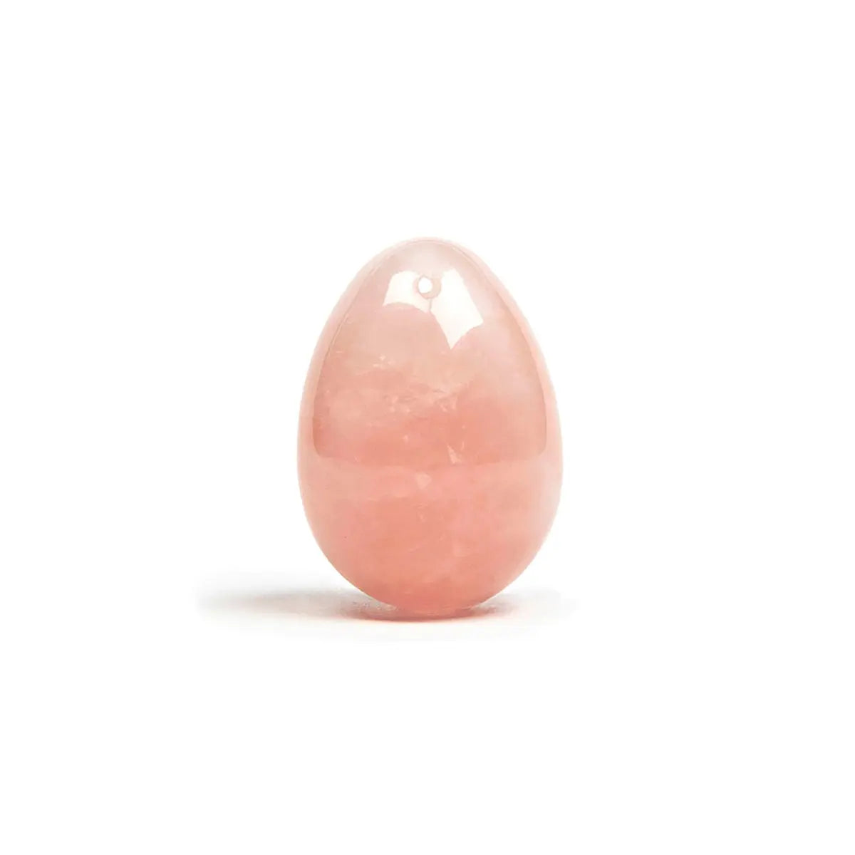 Chakrubs Heart Yoni Egg Rose Quartz (drilled) - GreatEagleInc