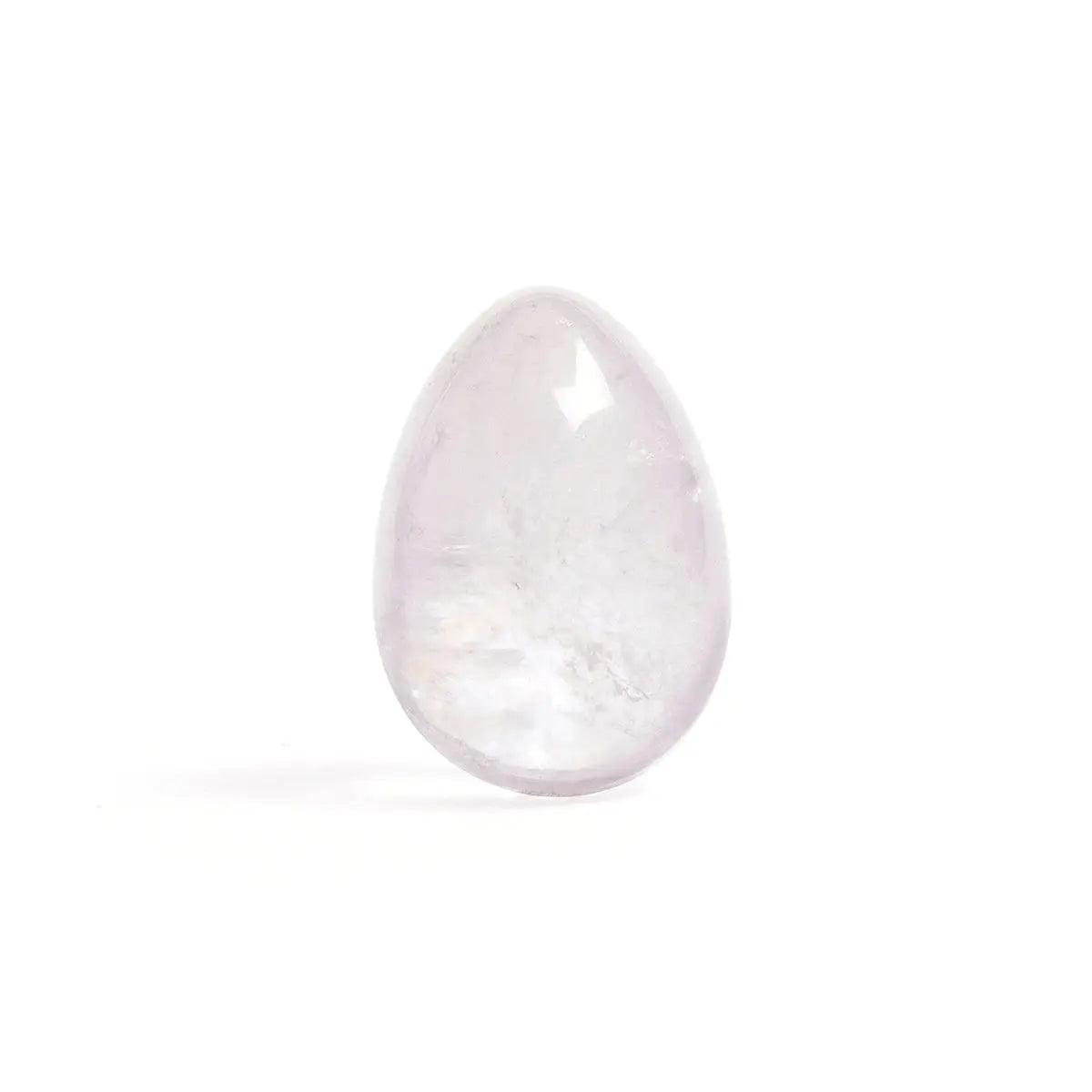Chakrubs Prism Yoni Egg CQuartz nondrill - GreatEagleInc