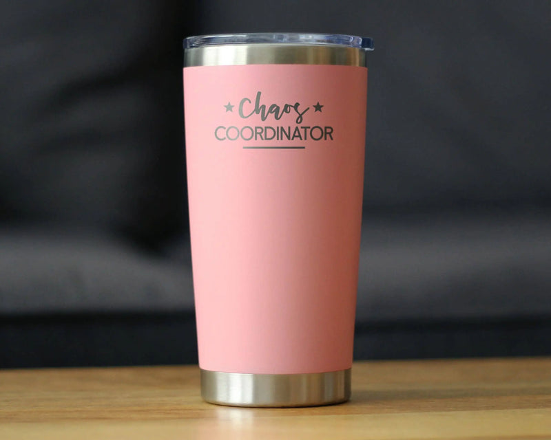 Chaos Coordinator Insulated Travel Tumbler - Teacher Gifts Bevvee