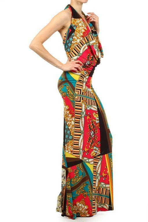 Charm Reversible Maxi Dress SurelyMine
