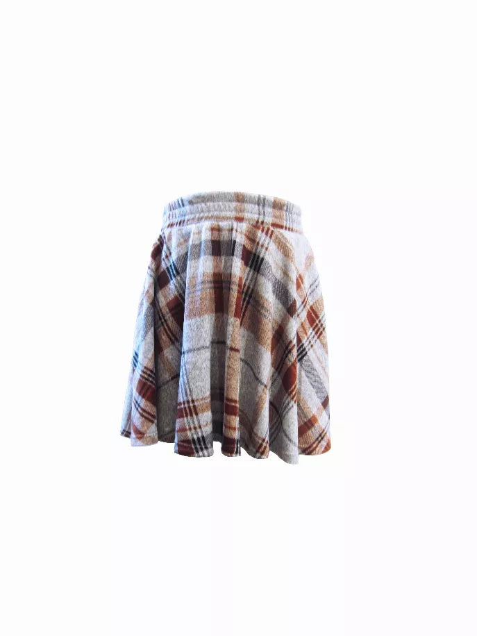 Checker Fun Skater Skirt Tru Luv