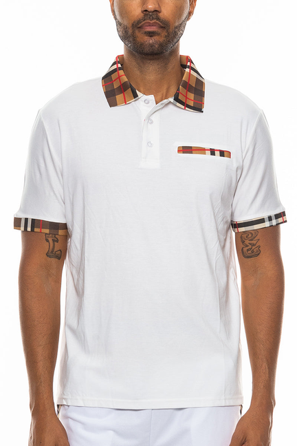 Checkered Detail Polo WEIV