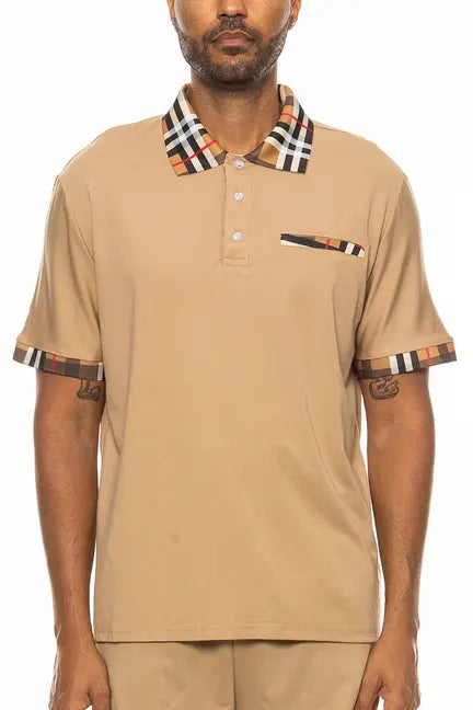 Checkered Detail Polo WEIV