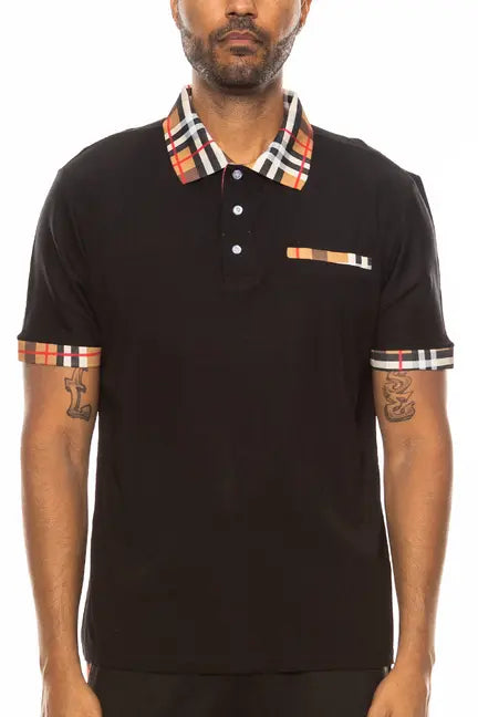 Checkered Detail Polo WEIV