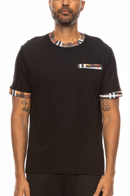 Checkered Detail TShirt WEIV
