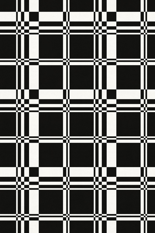 Checkmate' Plaid Non-Slip Indoor/Outdoor Rug SBC-LTD