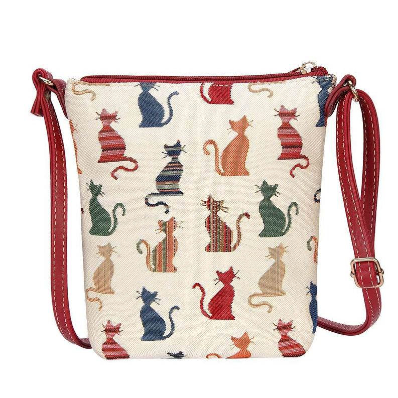 Cheeky Cat Sling Bag Purse Crossbody Signare USA