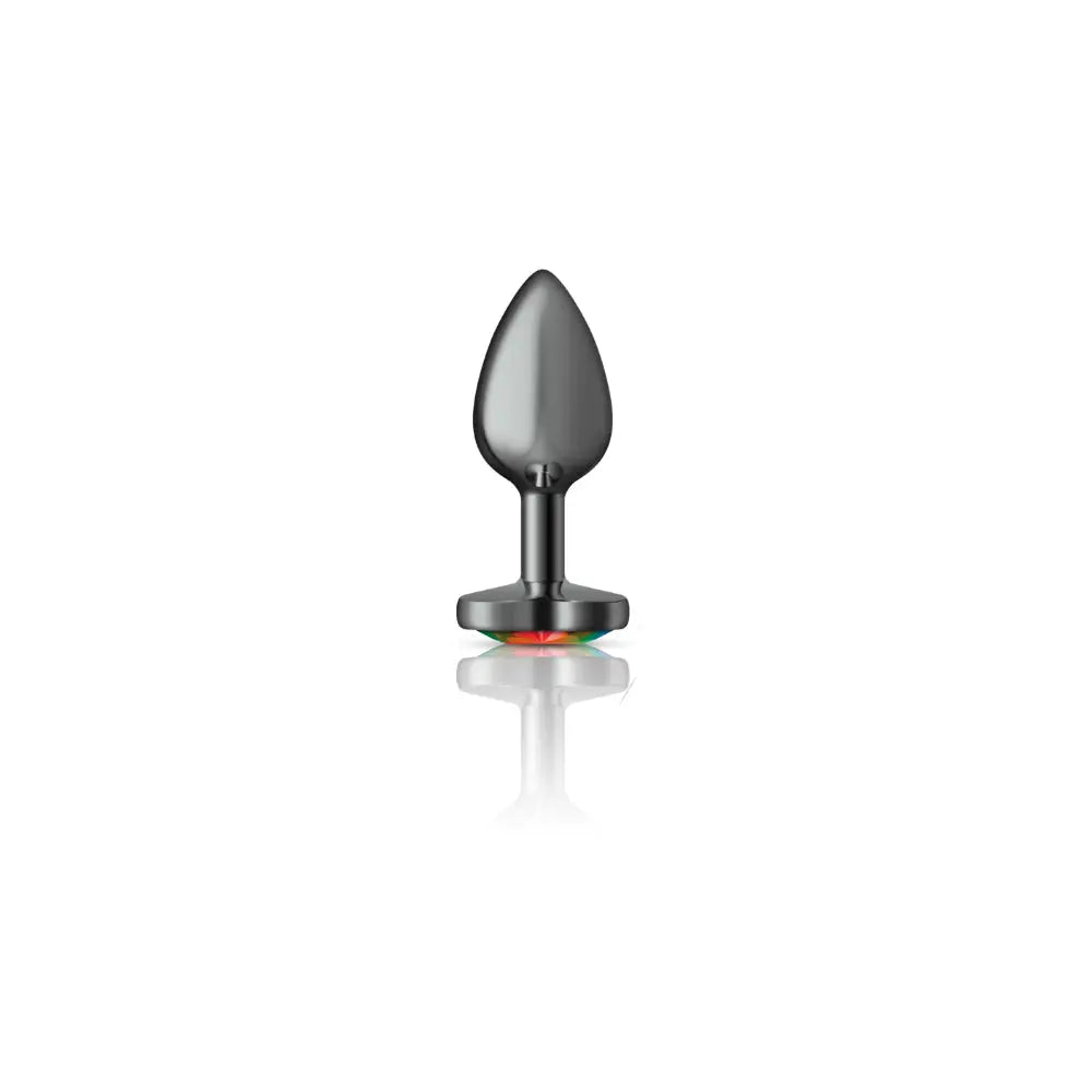 Cheeky Charms - Gunmetal Metal Butt Plug - GreatEagleInc