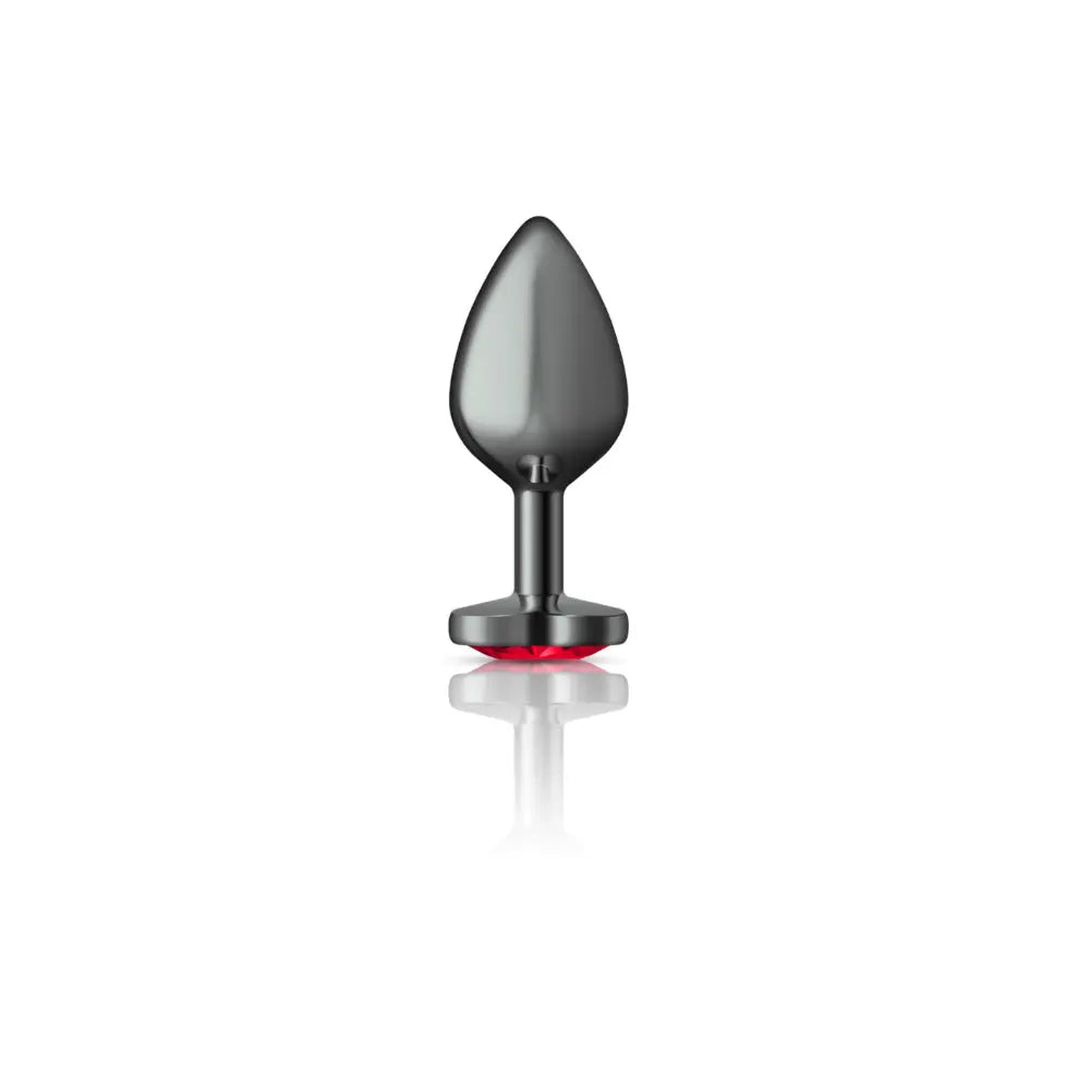 Cheeky Charms - Gunmetal Metal Butt Plug Viben
