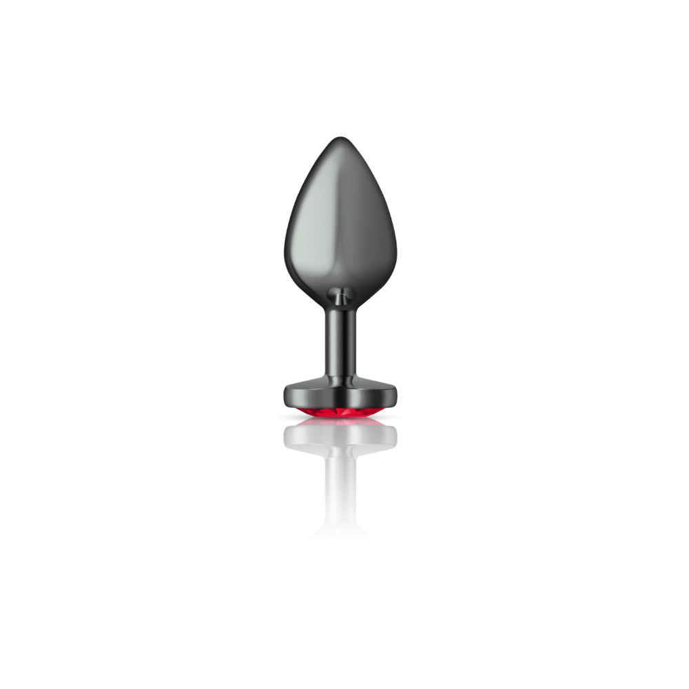 Cheeky Charms - Gunmetal Metal Butt Plug Viben