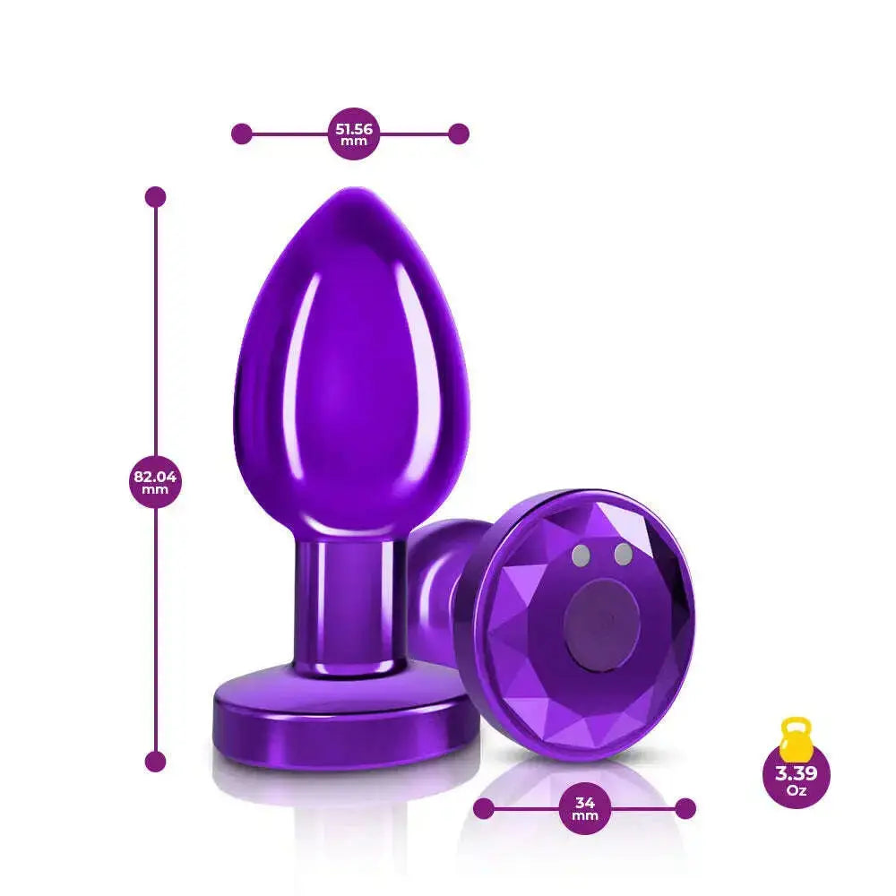 Cheeky-Charms-Rechargeable-Vibrating-Metal-Butt-Plug-With-Remote-Control-Viben-334878687