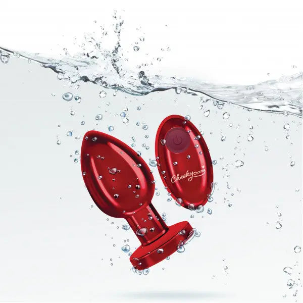Cheeky Charms Rechargeable Vibrating Metal Butt Viben