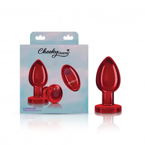 Cheeky Charms Rechargeable Vibrating Metal Butt Viben