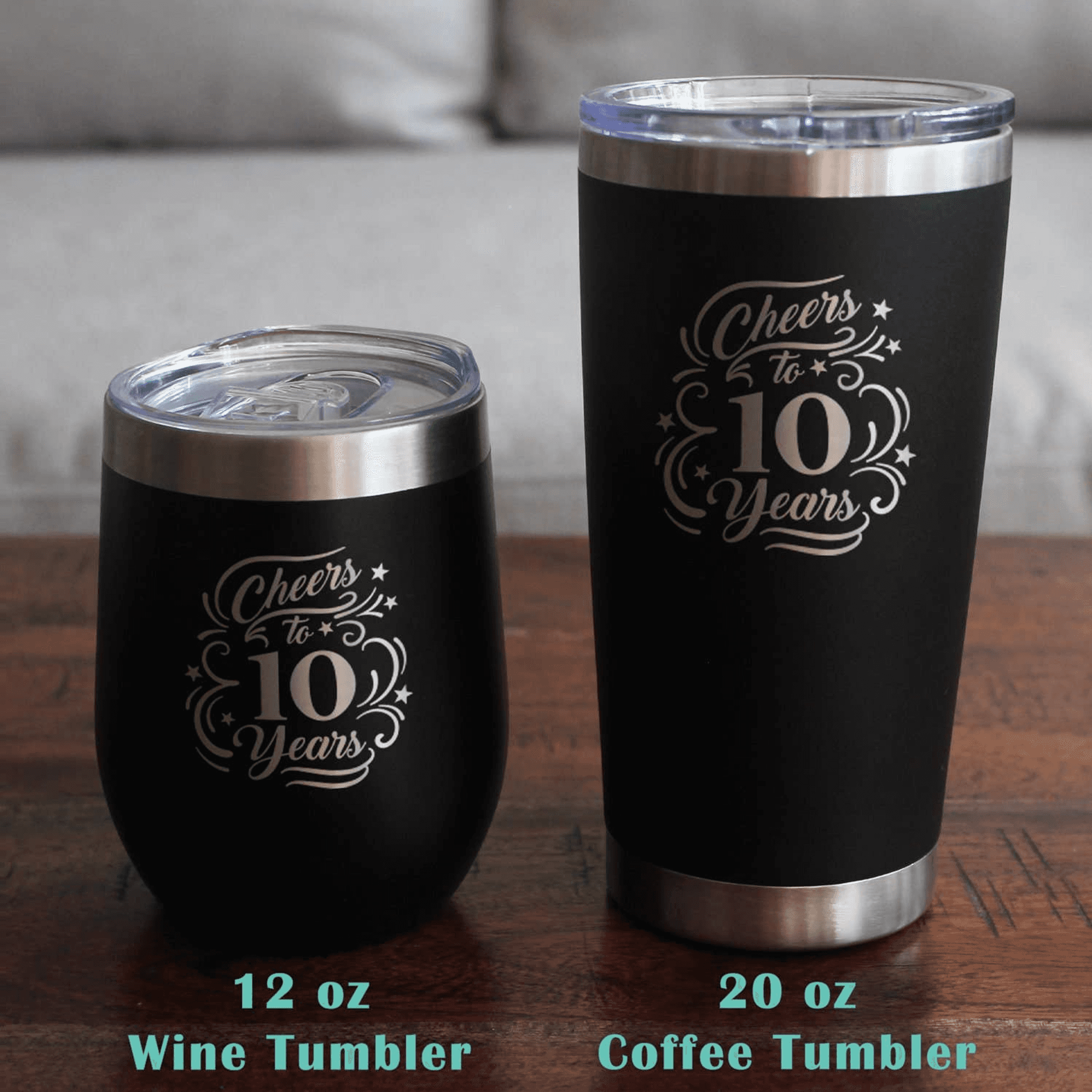 Cheers 10  Pint Glass for Beer - 10th Anniversary Gifts Bevvee