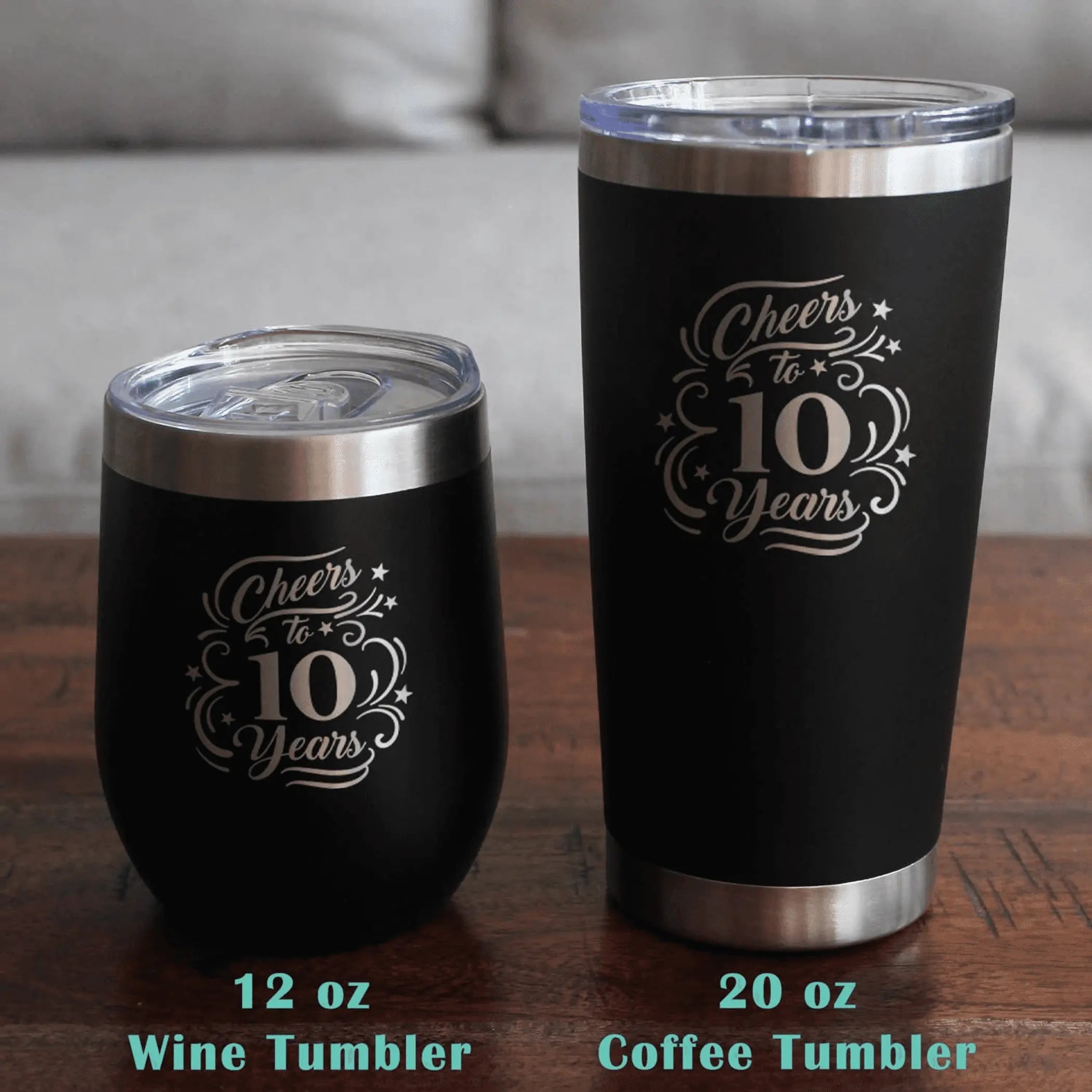 Cheers 10  Pint Glass for Beer - 10th Anniversary Gifts Bevvee