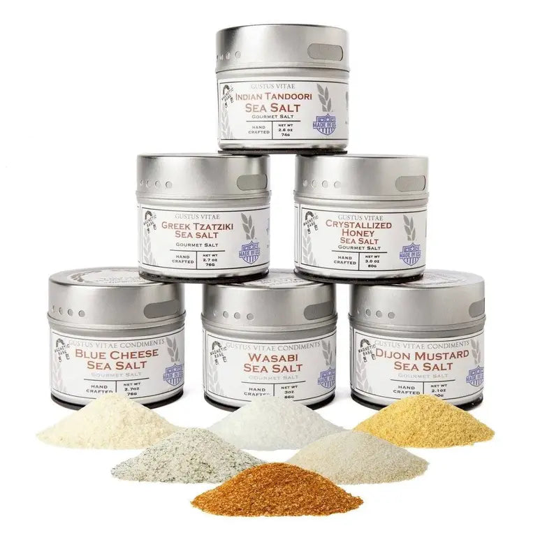 Chef's Secret Finishing Sea Salts Collection Gustus Vitae