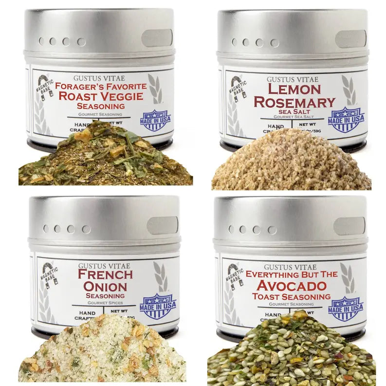 Chef's Secret Luxury Seasonings & Sea Salts Pack Gustus Vitae