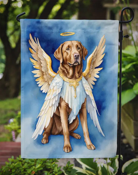 Chesapeake Bay Retriever My Angel Garden Flag Caroline's Treasures
