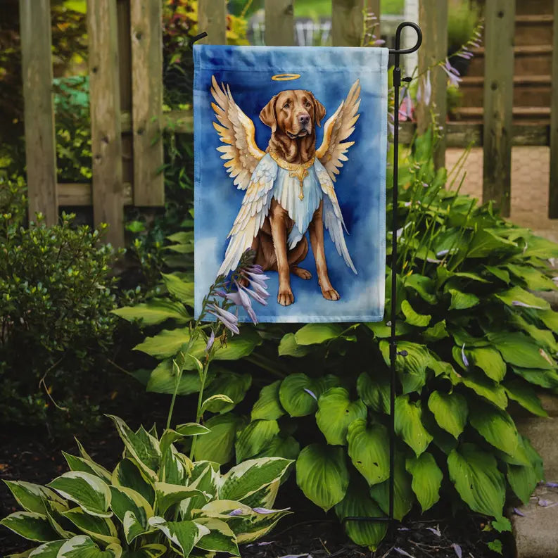 Chesapeake Bay Retriever My Angel Garden Flag Caroline's Treasures