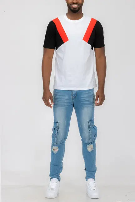 Chevy Color Block Tee WEIV