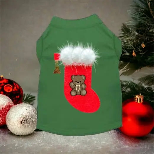 Chewy Vuitton Stocking Bear Shirt-Dog Shirt Bark Fifth Avenue