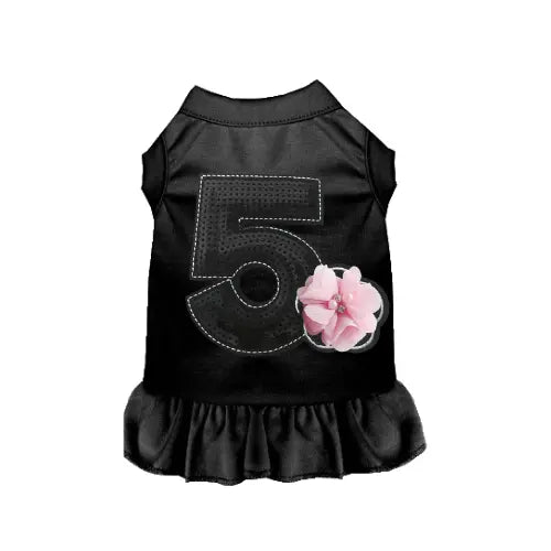 Chiffon No. 5 Flower- Dog Dress Bark Fifth Avenue