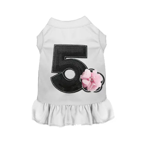 Chiffon No. 5 Flower- Dog Dress Bark Fifth Avenue