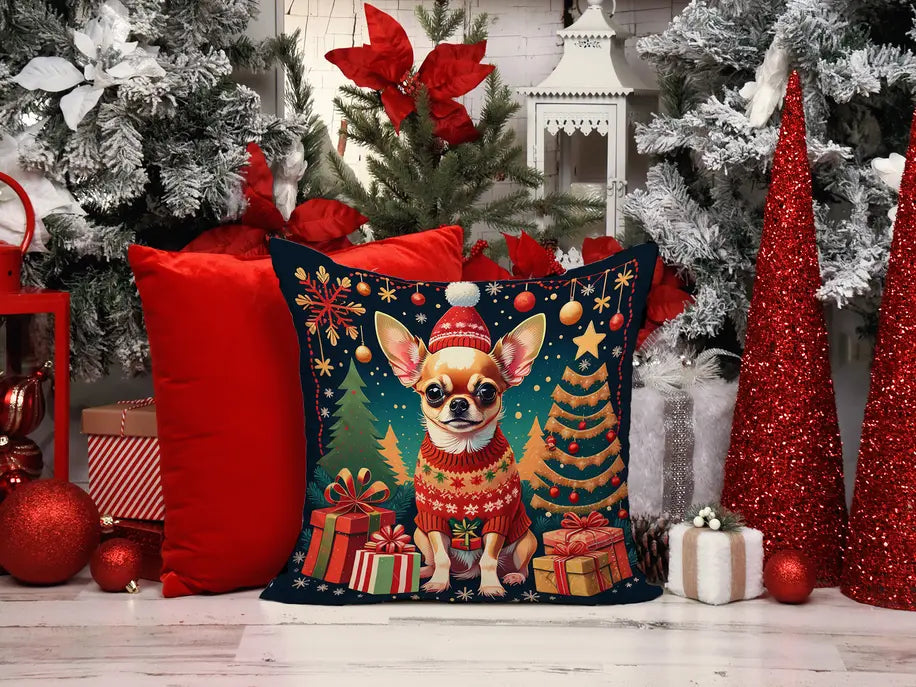 Chihuahua Christmas Foam Coasters Caroline's Treasures