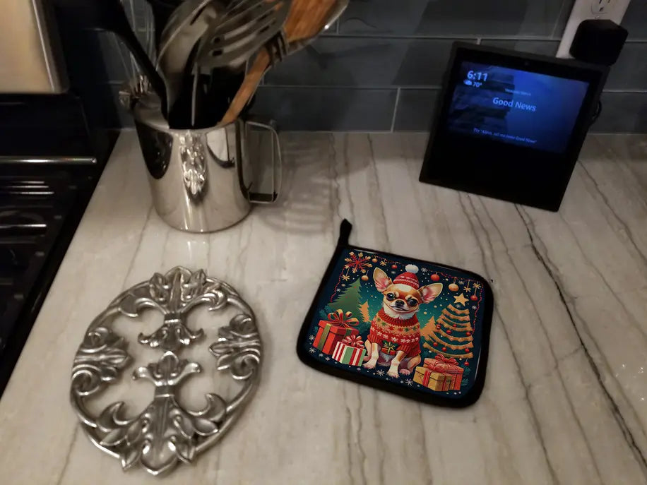 Chihuahua Christmas Foam Coasters Caroline's Treasures