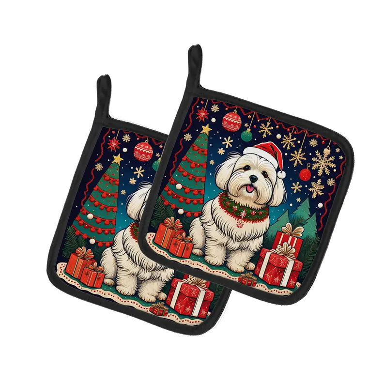 Chihuahua Christmas Foam Coasters Caroline's Treasures