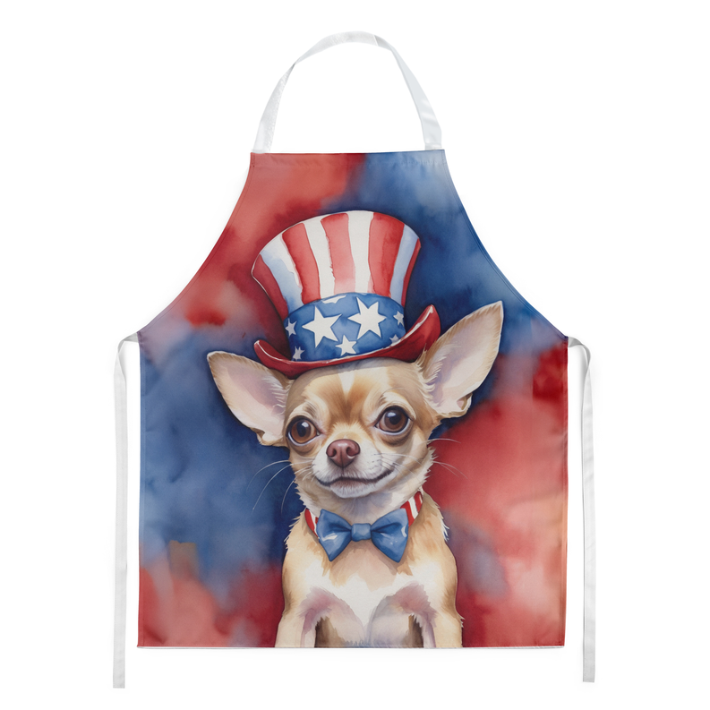 Chihuahua Patriotic American Apron Caroline's Treasures
