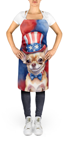Chihuahua Patriotic American Apron Caroline's Treasures