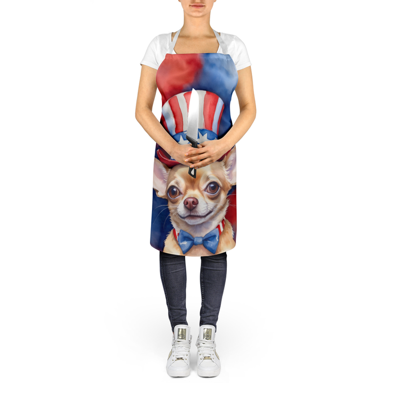 Chihuahua Patriotic American Apron Caroline's Treasures