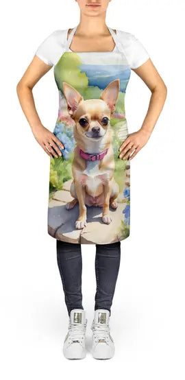 Chihuahua Spring Path Apron Caroline's Treasures