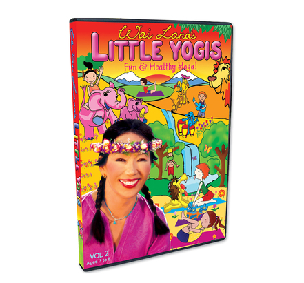 Children's Little Yogis DVD Wai Lana