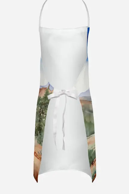 Chinese Crested Cowboy Welcome Apron Caroline's Treasures