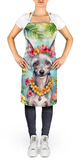 Chinese Crested Luau Apron Caroline's Treasures