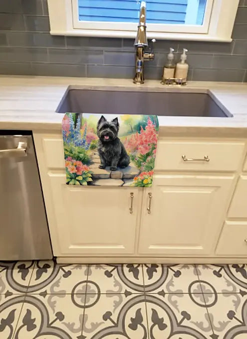 Chinese Crested Spring Path Pair of Pot Holders Caroline's Treasures