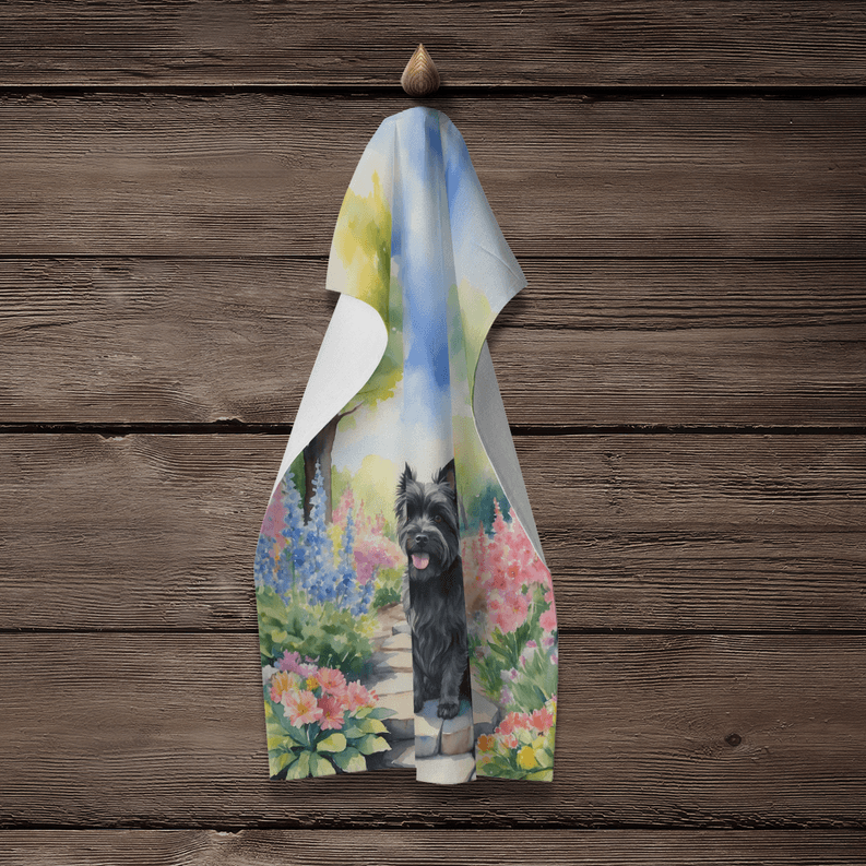 Chinese Crested Spring Path Pair of Pot Holders Caroline's Treasures