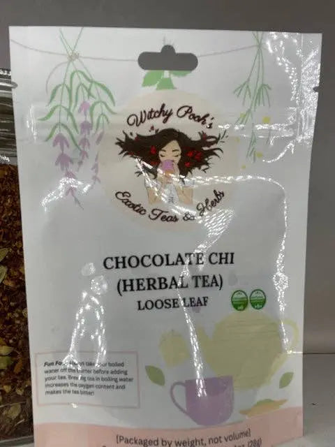 Chocolate Chi Herbal Tea Loose Leaf Witchy Pooh's Exotic Teas & Herbs