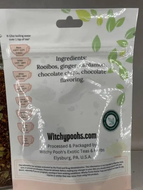 Chocolate Chi Herbal Tea Loose Leaf Witchy Pooh's Exotic Teas & Herbs