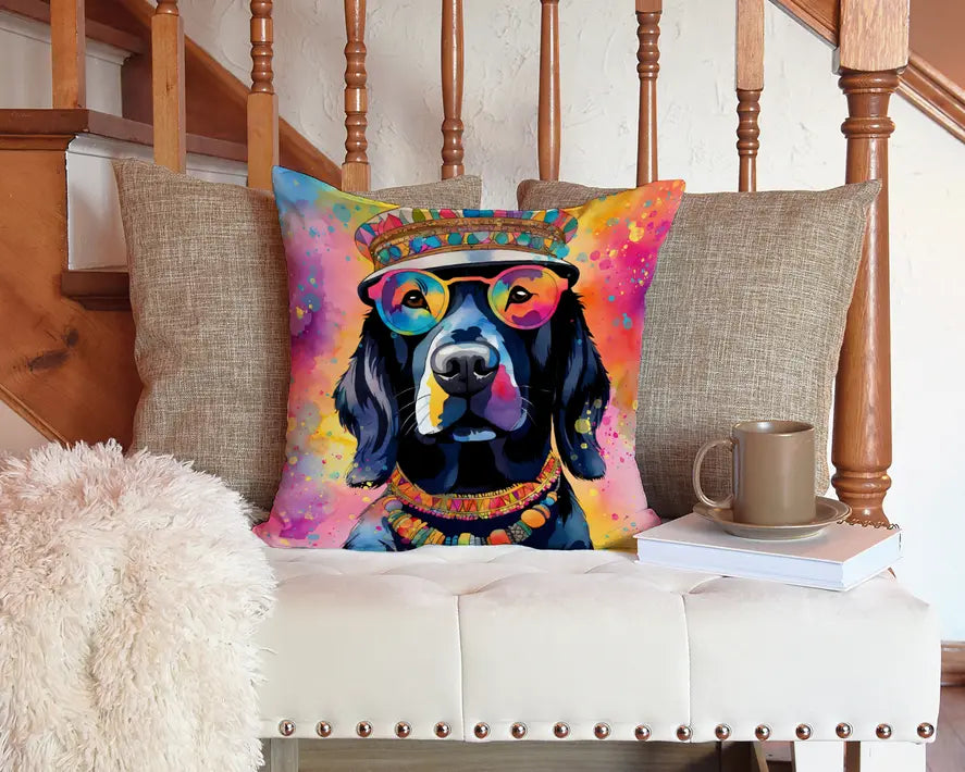 Chocolate Labrador Hippie Dawg Pair of Pot Holders Caroline's Treasures