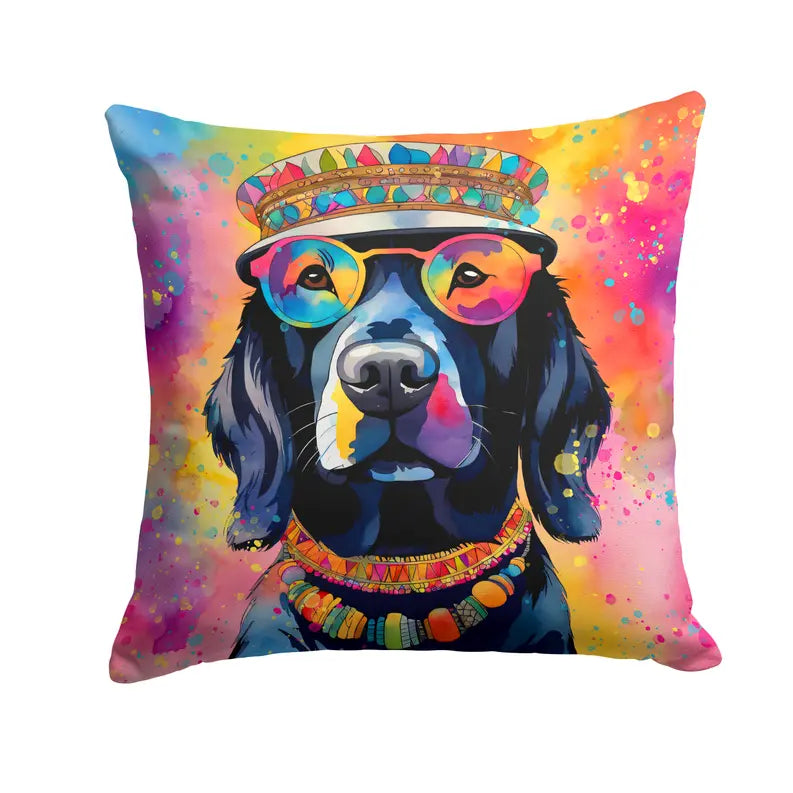 Chocolate Labrador Hippie Dawg Pair of Pot Holders Caroline's Treasures
