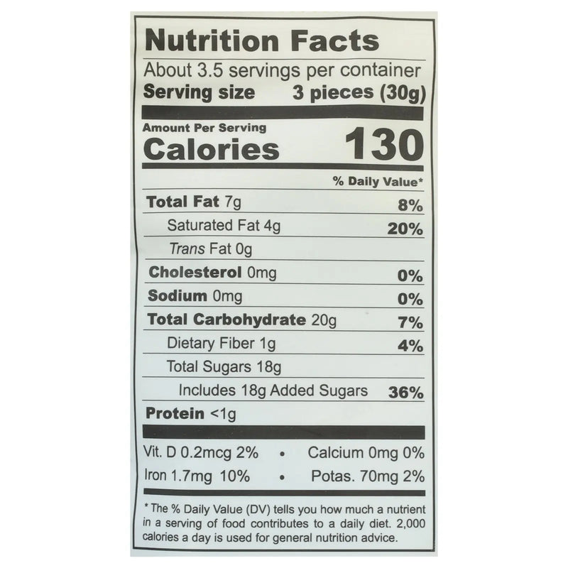 Chocolove - Bites Dark Chocolate Mint Creme - Case Of 8-3.5 Oz Chocolove