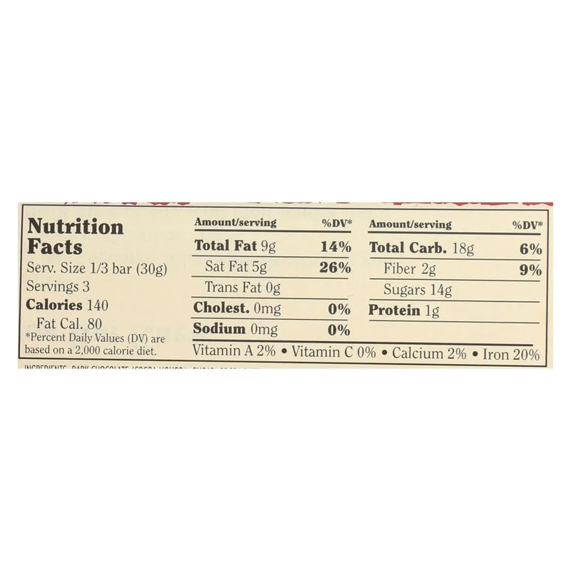 Chocolove Xoxox - Premium Chocolate Bar - Dark Chocolate - Chilies And Cherries - 3.2 Oz Bars - Case Of 12 Chocolove Xoxox