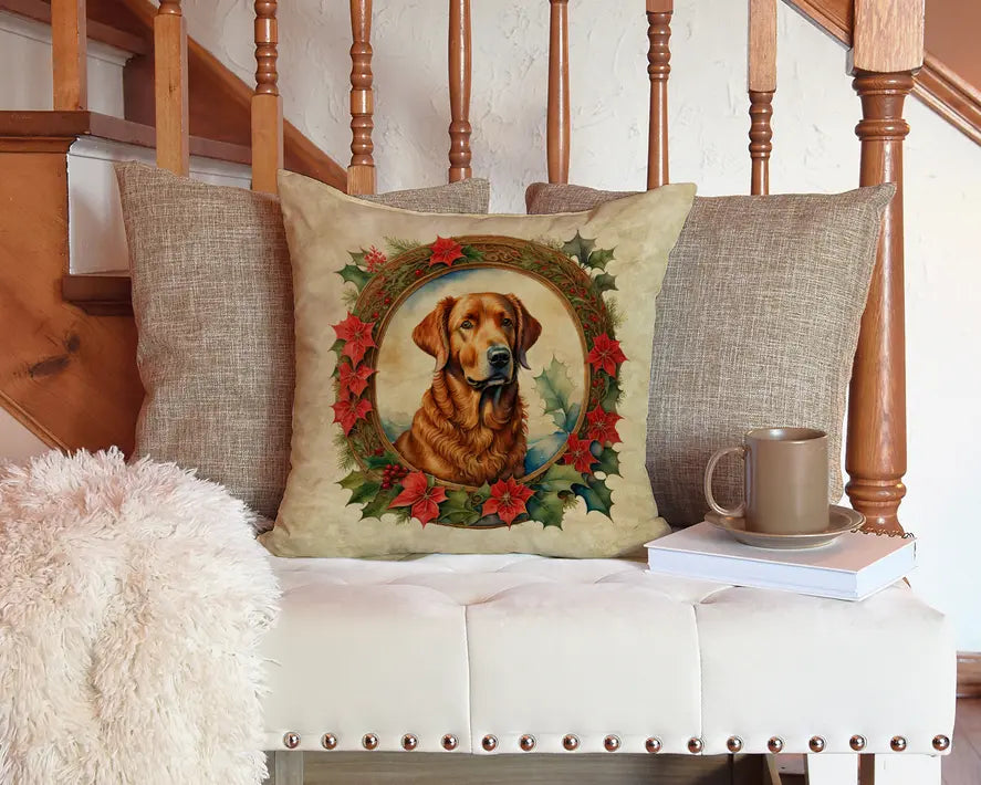 Chow Chow Christmas Flowers Pair of Pot Holders Caroline's Treasures